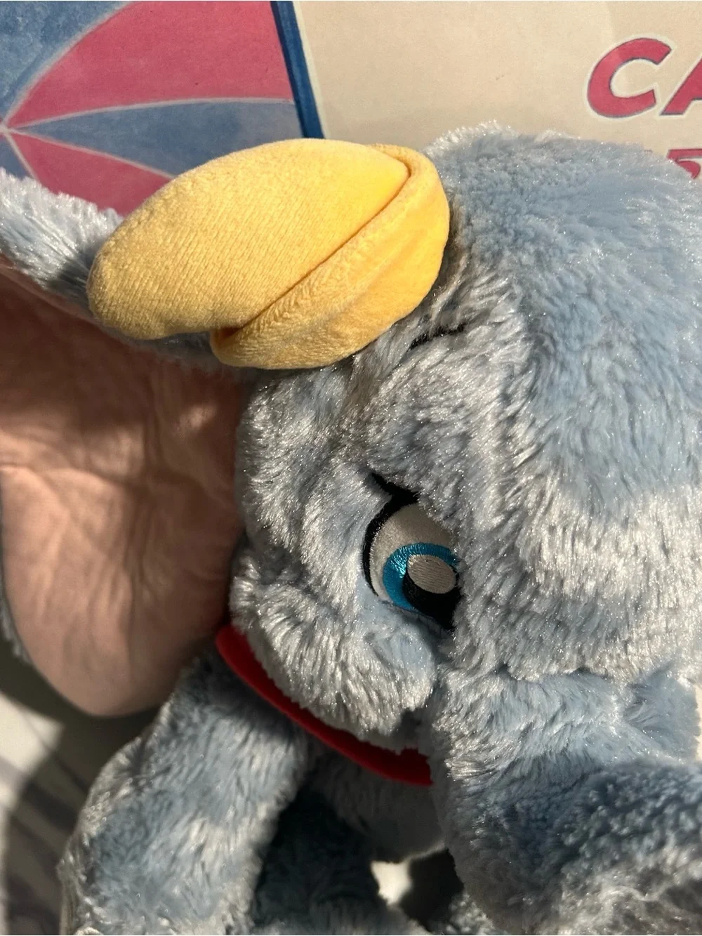 Disney Parks Dumbo the Elephant Little Big Feet Plush Stuffed Animal